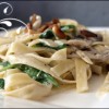 tagliatelles aux épinards