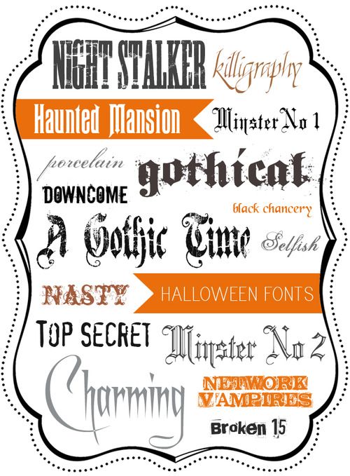 font-police-halloween