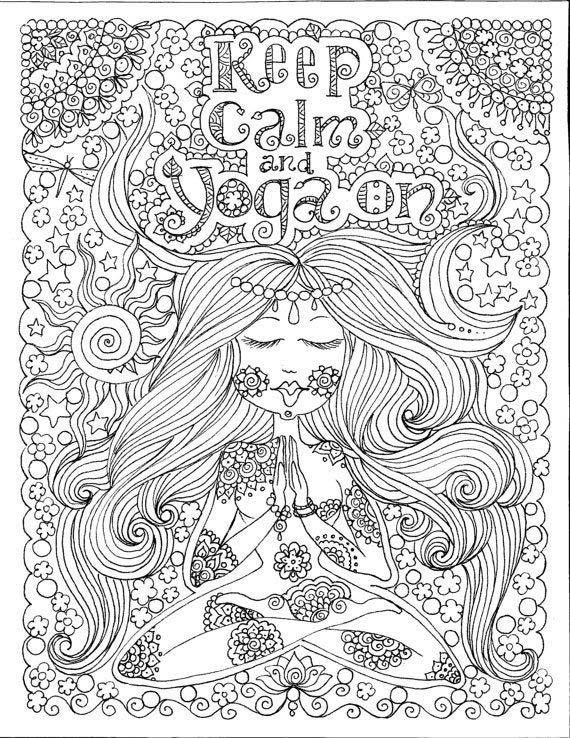 namaste coloring pages - photo #50