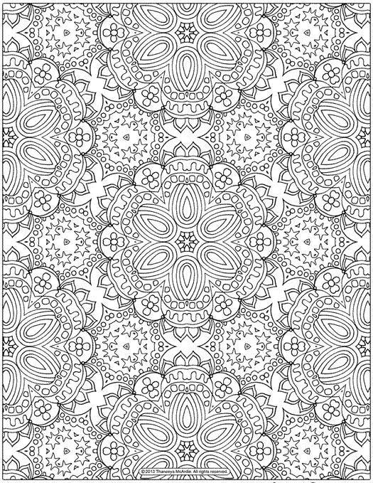 abstract skull coloring pages for adults - photo #35