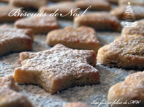 Recette de Biscuits père Noël en forme de coeur 