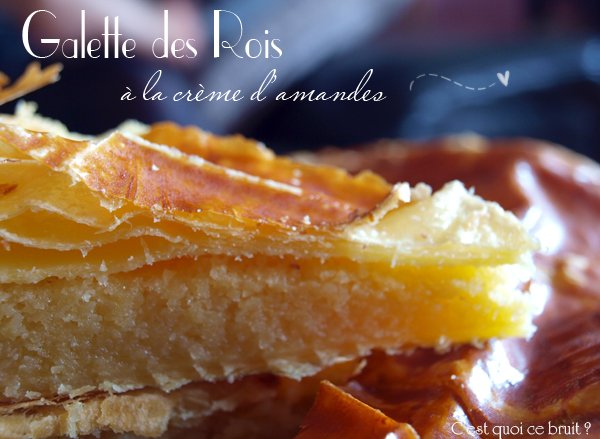 Galette des rois maison extra à la crème d'amande - La cuisine de Mimine