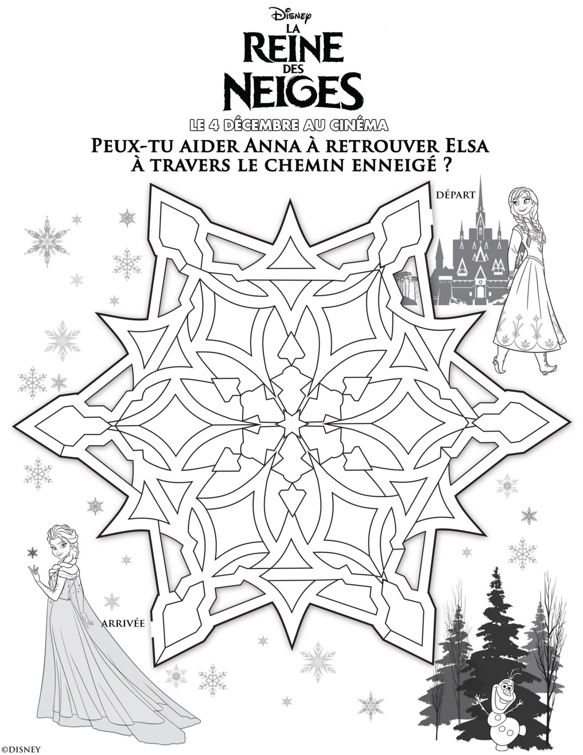 Jeux De Coloriage La Reine Des Neiges